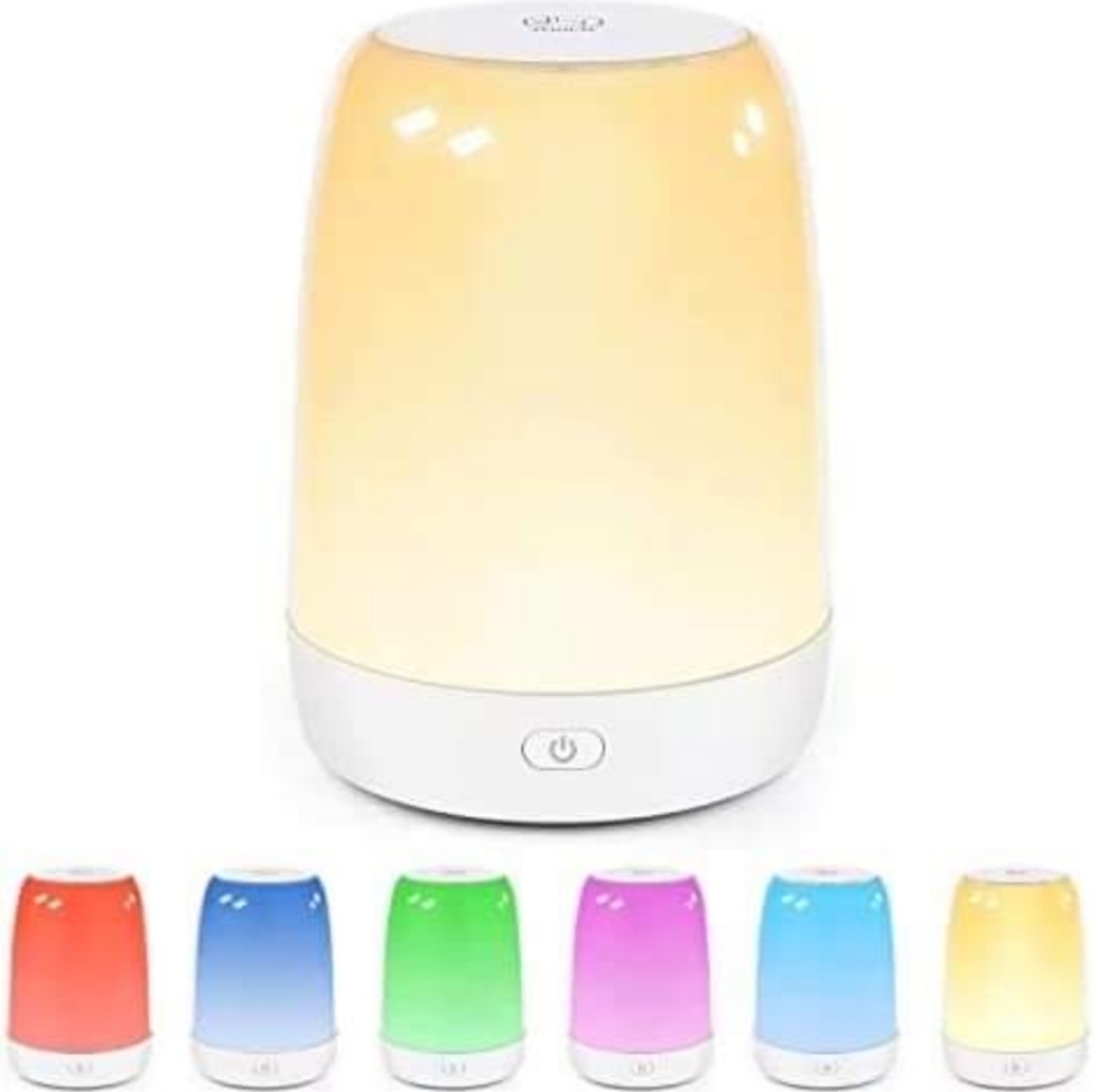 LED Rechargeable Color Changing Bedside Lamp